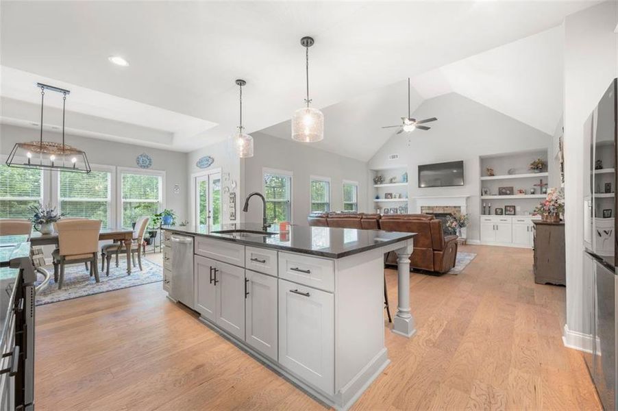 Furnished interior view inside a new home in , Douglasville (Image 32).