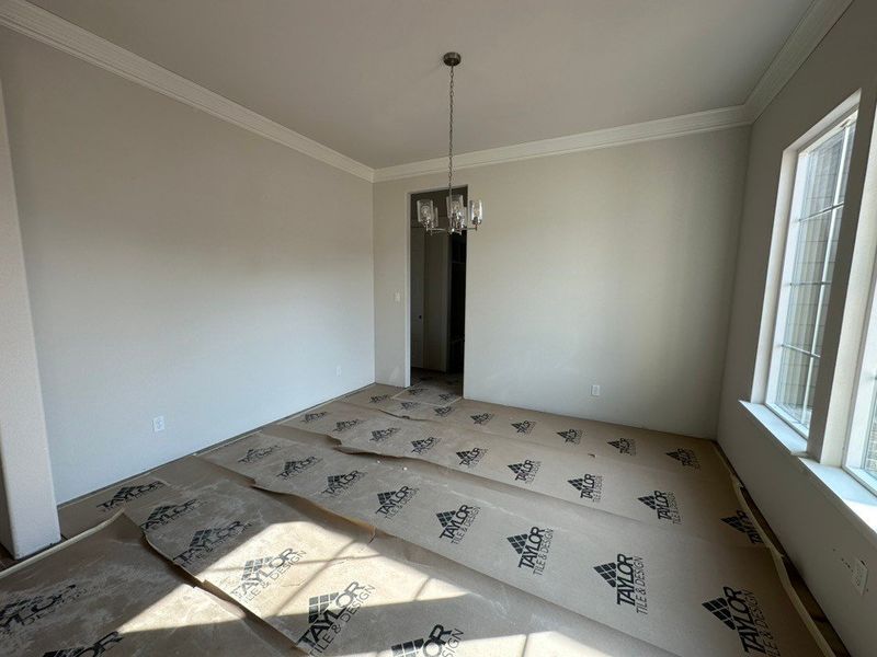 In-progress construction of a new home in Eagle Ridge Estates, Weatherford, TX (Image 4).