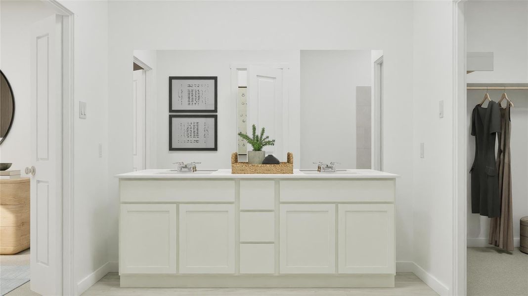 Furnished interior view inside a new home in Thunder Rock, Marble Falls (Image 28).