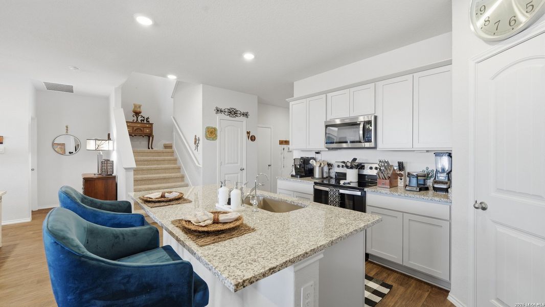 Furnished interior view inside a new home in Swenson Heights, Seguin (Image 28).