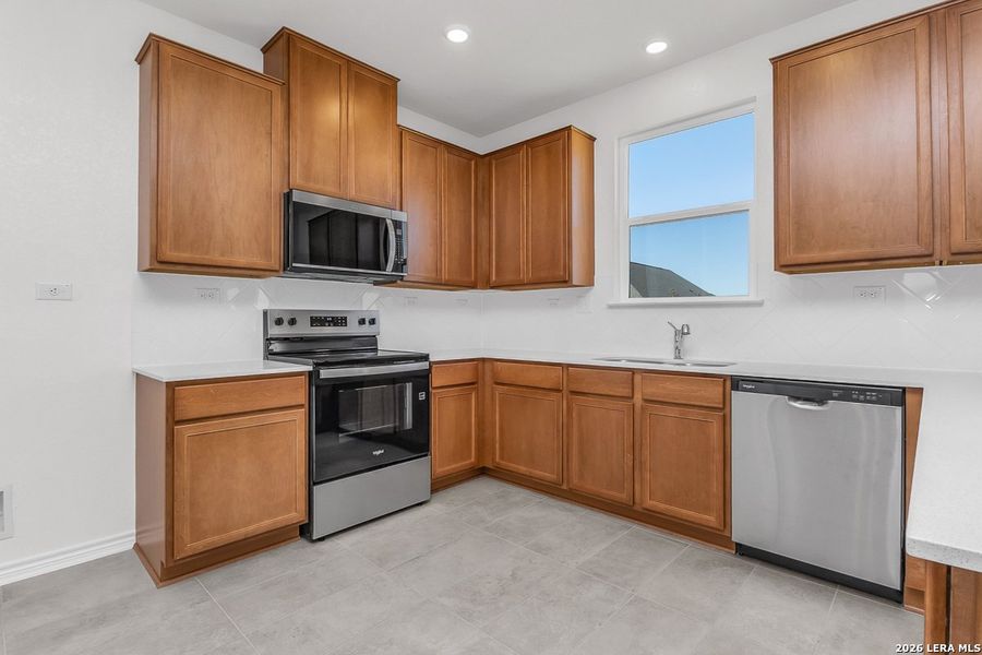 Furnished interior view inside a new home in The Granary - Heritage Collection, San Antonio (Image 4).