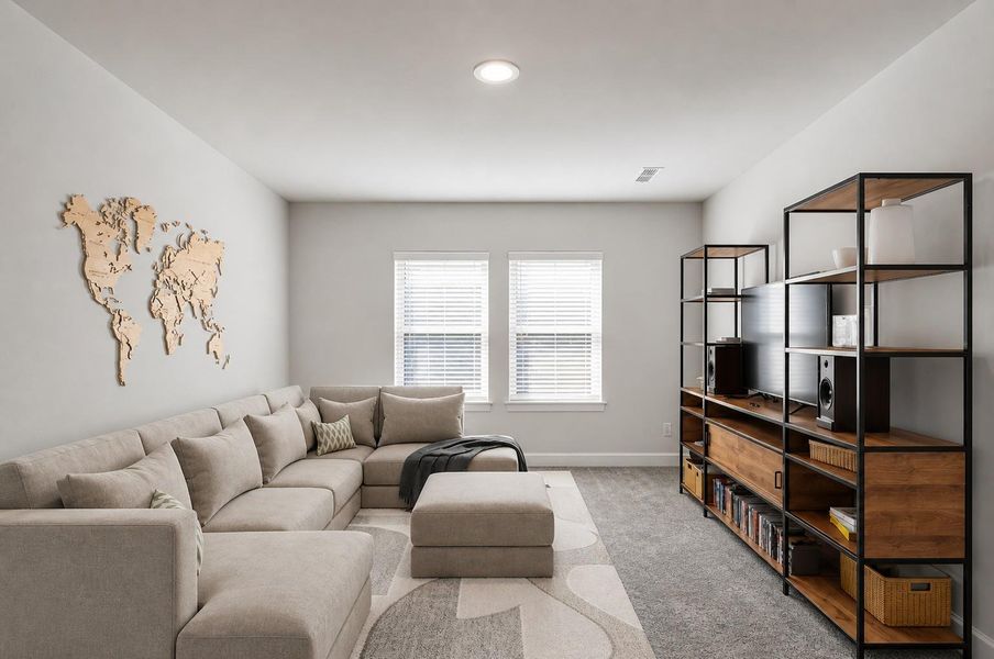 Marshall Retreat (Staged) (Photo shown is from a completed home with the same floorplan and similar design selections. Actual design selections may very slightly) Marshall Retreat (Staged) (Photo shown is from a completed home with the same floorplan and similar design selections. Actual design selections may very slightly)