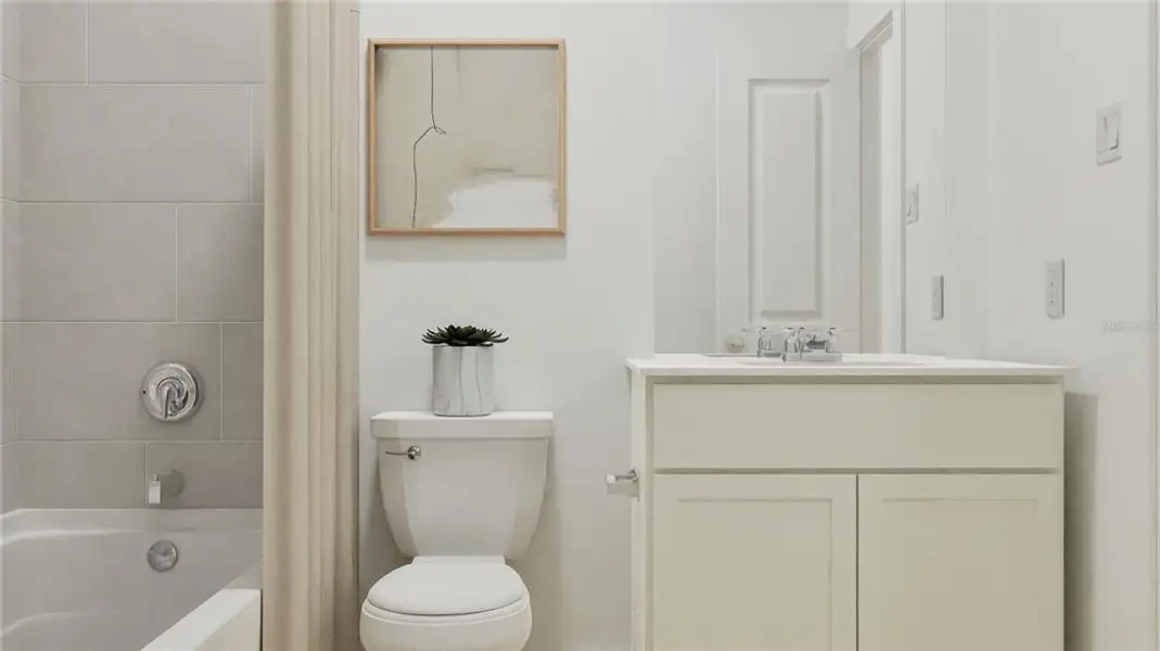 Furnished interior view inside a new home in Ranches at Lake McLeod, Eagle Lake (Image 13).