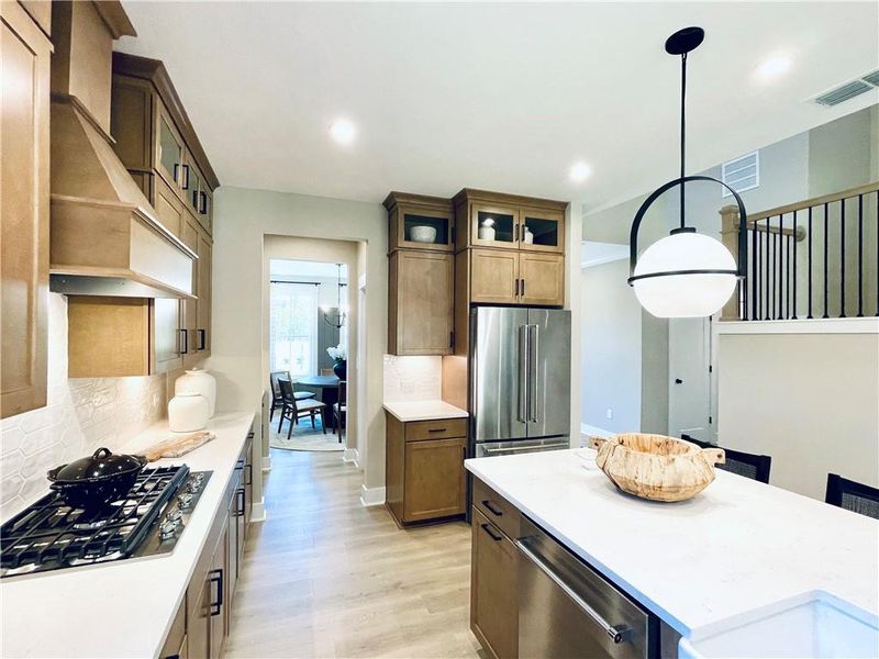 Furnished interior view inside a new home in Hopewell Reserve, Cumming (Image 35). Furnished interior view inside a new home in Hopewell Reserve, Cumming (Image 35).