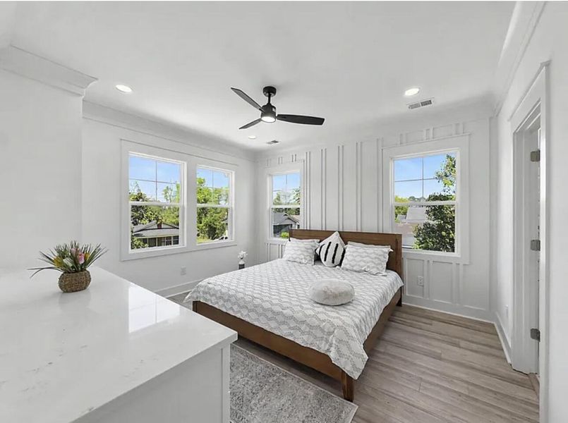 Furnished interior view inside a new home in , North Charleston (Image 13).