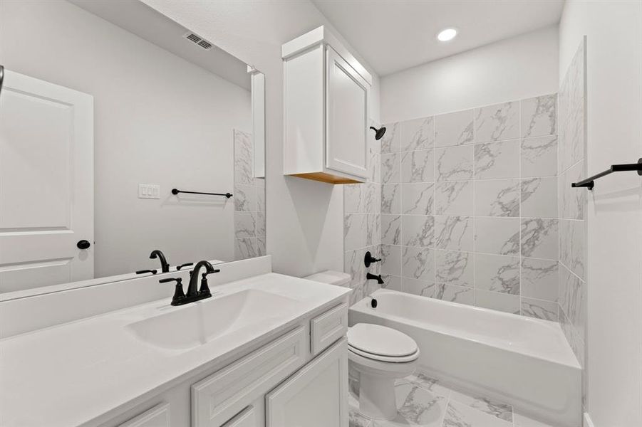 Furnished interior view inside a new home in Solterra, Mesquite (Image 17). Furnished interior view inside a new home in Solterra, Mesquite (Image 17).