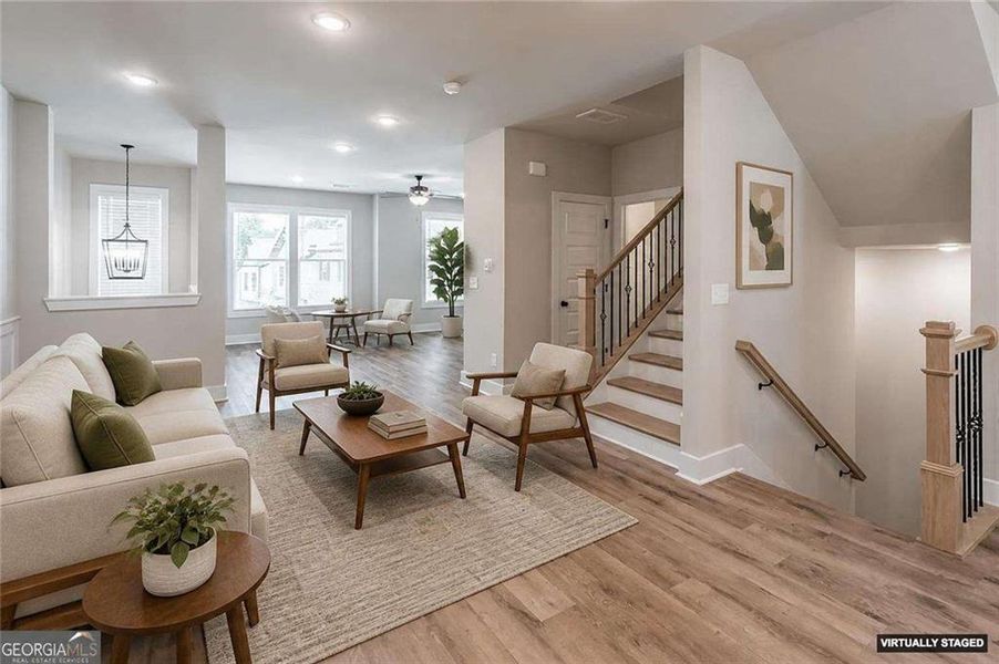 Furnished interior view inside a new home in , Tucker (Image 33).