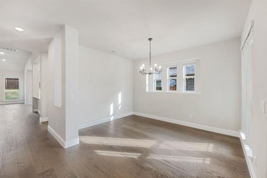 Spacious, unfurnished interior of a new home in Liberty, Melissa (Image 39).