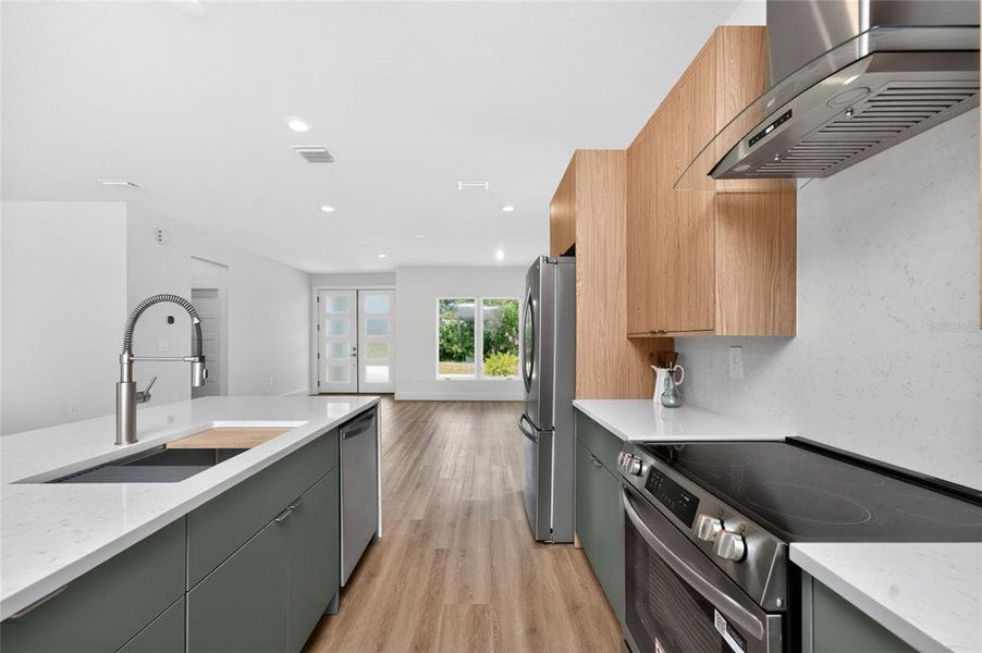Furnished interior view inside a new home in , Rotonda West (Image 12).