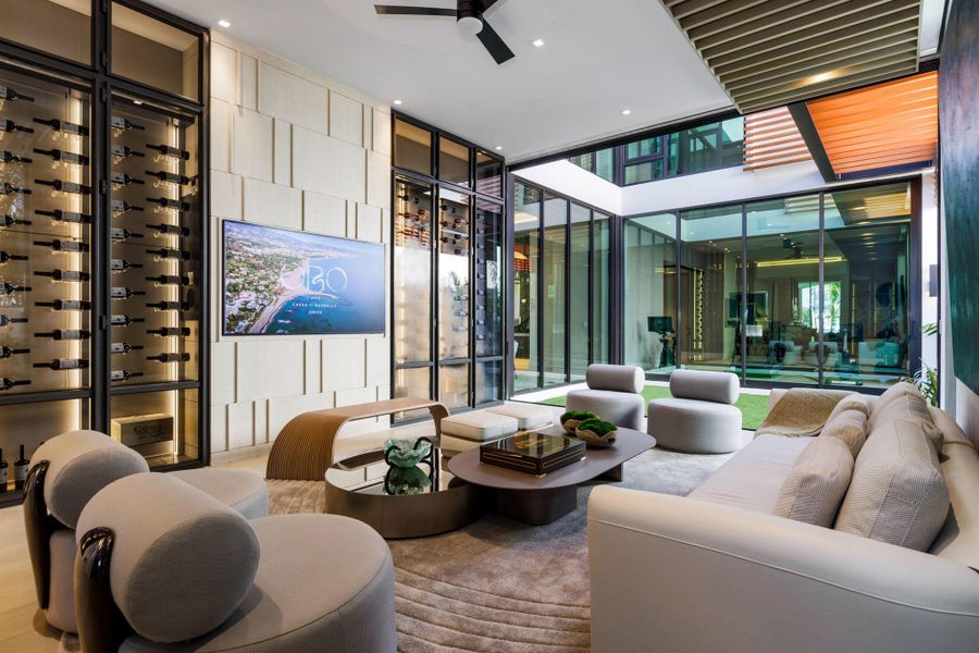 Furnished interior view inside a new home in , Palm Beach Gardens (Image 6). Furnished interior view inside a new home in , Palm Beach Gardens (Image 6).