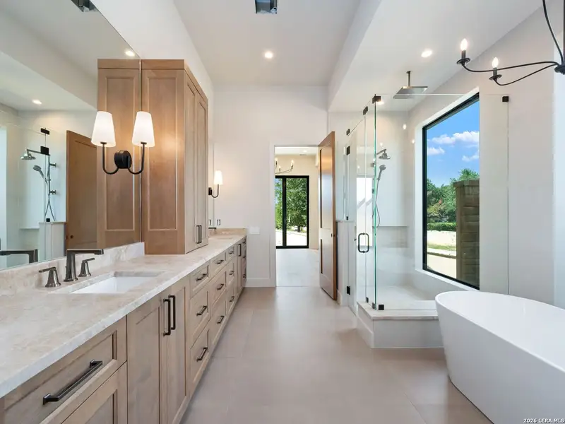 Furnished interior view inside a new home in , San Antonio (Image 14).