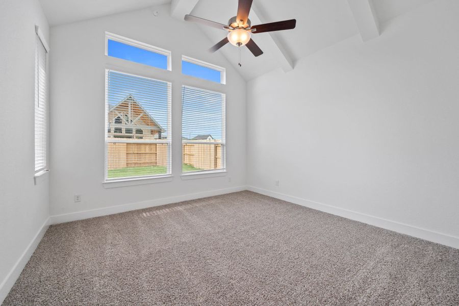 Spacious, unfurnished interior of a new home in Meridiana, Manvel (Image 33).