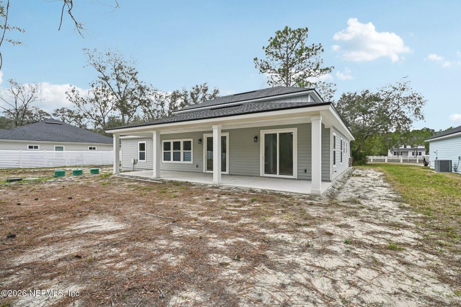 Exterior details and patio area of a home in , Fernandina Beach (Image 3).