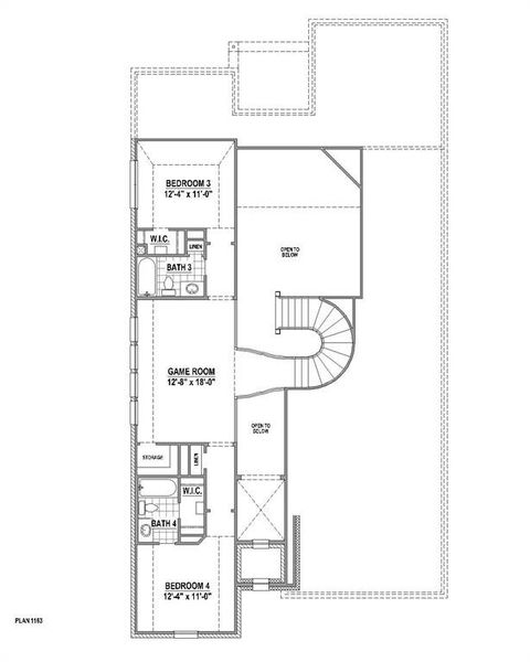 2nd Level Floor plan