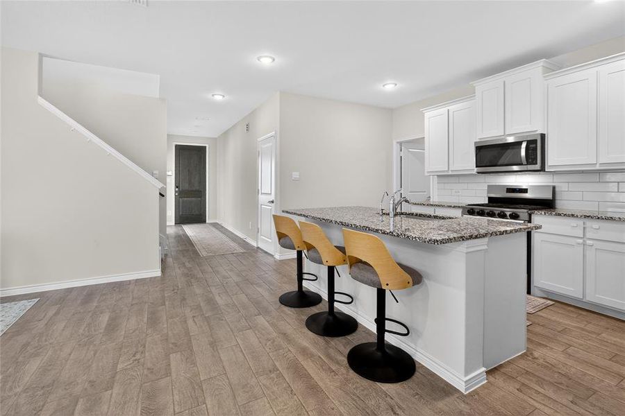 Furnished interior view inside a new home in , Fort Worth (Image 16).