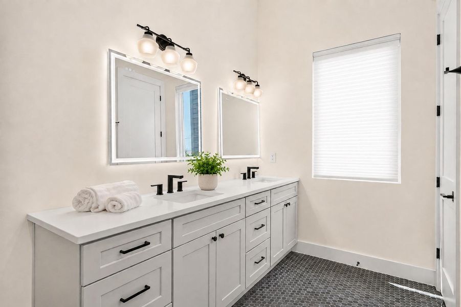Furnished interior view inside a new home in , Austin (Image 10).