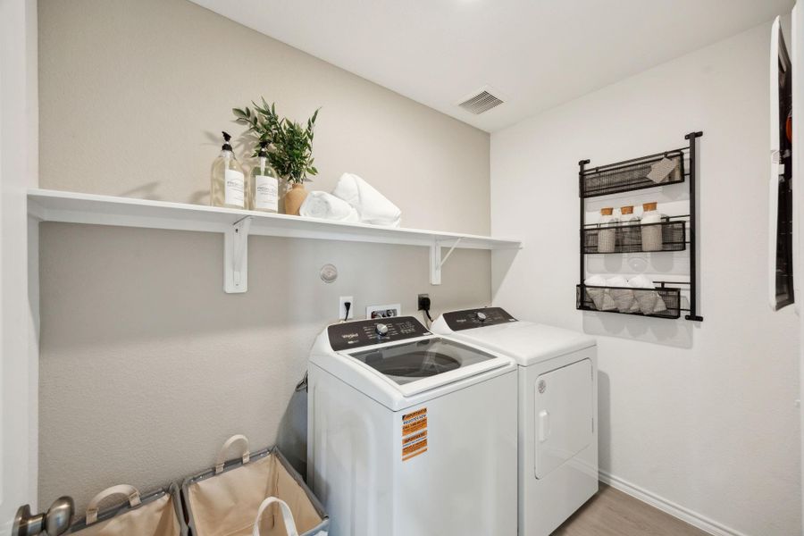 Close-up of interior finishes inside a home in Windcress, Cove (Image 17).