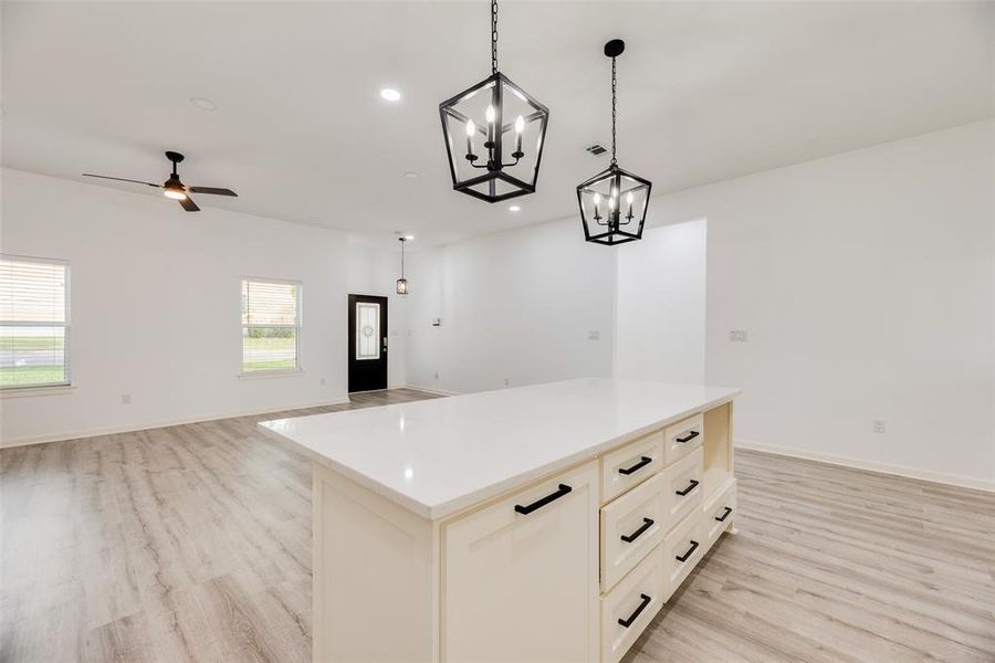Furnished interior view inside a new home in , Fort Worth (Image 5).
