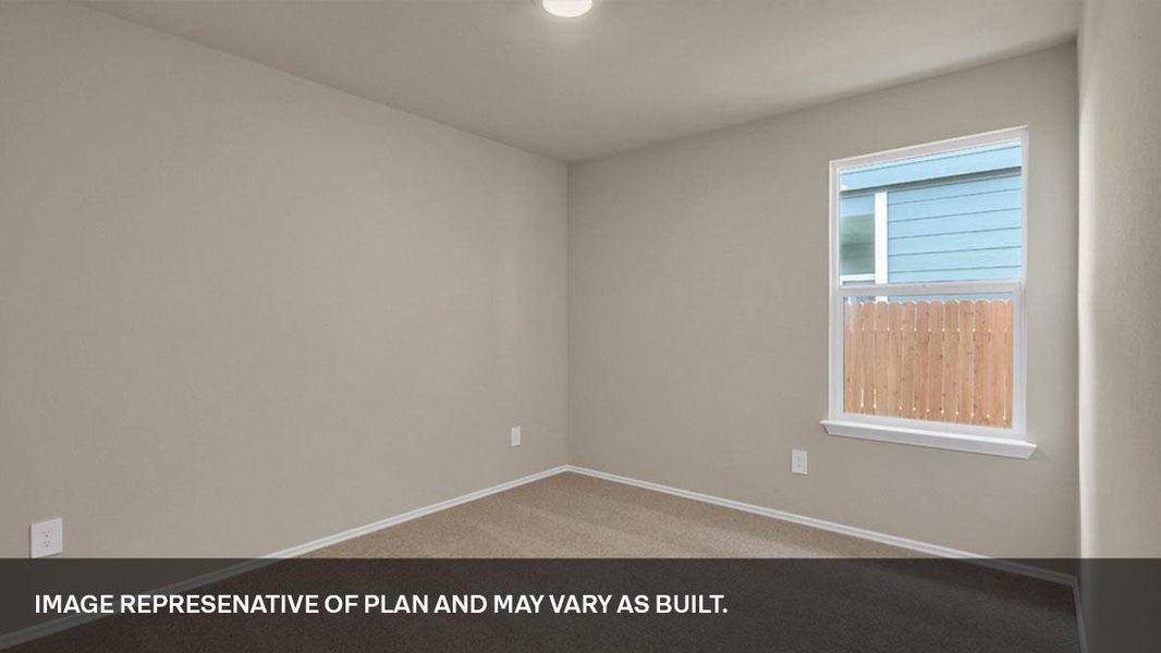 Spacious, unfurnished interior of a new home in Prairie Lakes, Buda (Image 12).