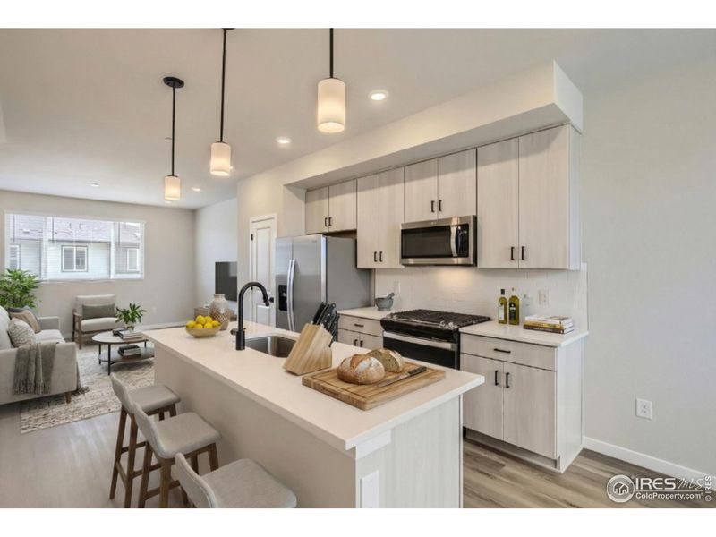 Furnished interior view inside a new home in Waterfield, Fort Collins (Image 13).