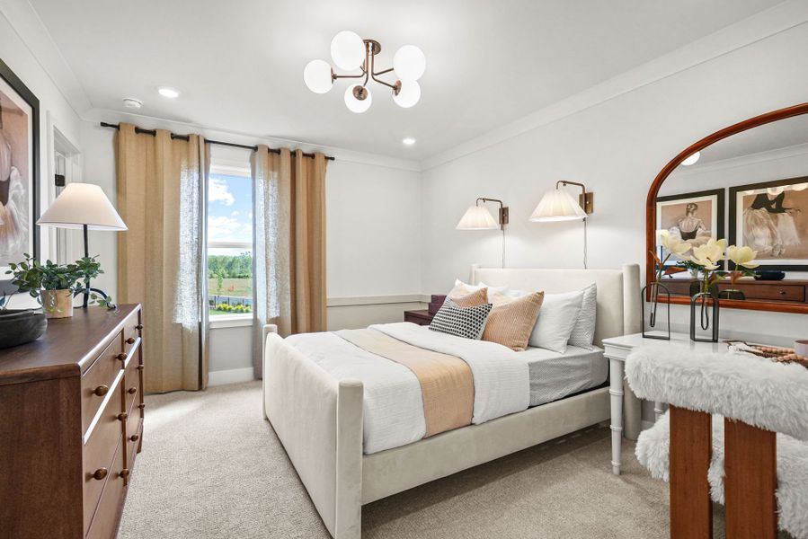 Representative furnished interior of a home built from the Montadale by Pulte Homes in The Retreat at Carolina Ridge, Harrisburg (Image 19).