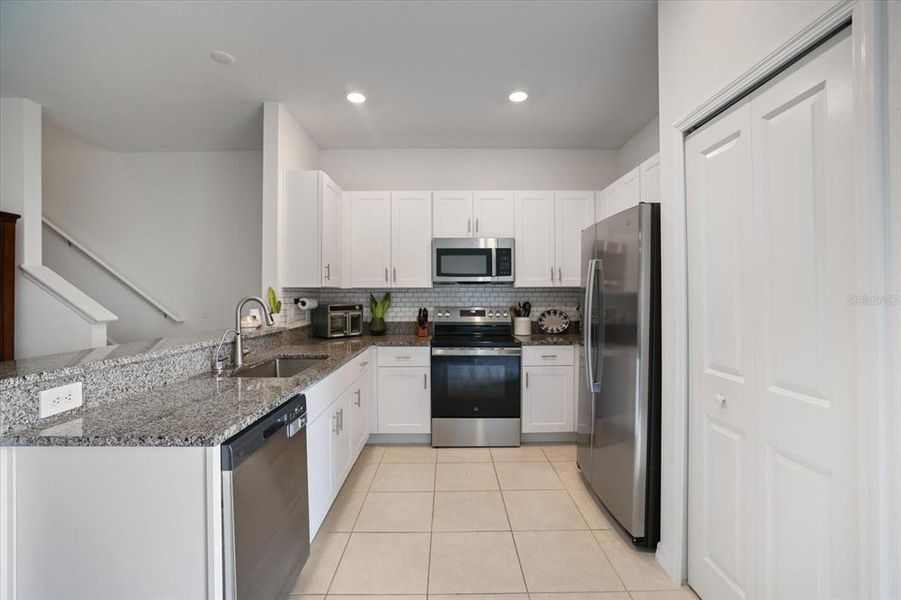 Furnished interior view inside a new home in , Palmetto (Image 39).