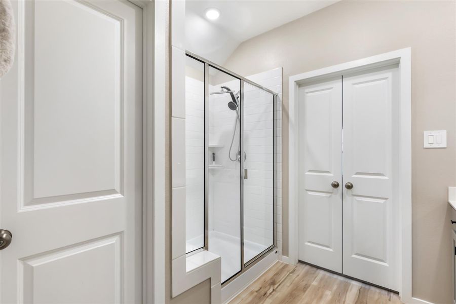 Furnished interior view inside a new home in Pinewood at Grand Texas, New Caney (Image 17).