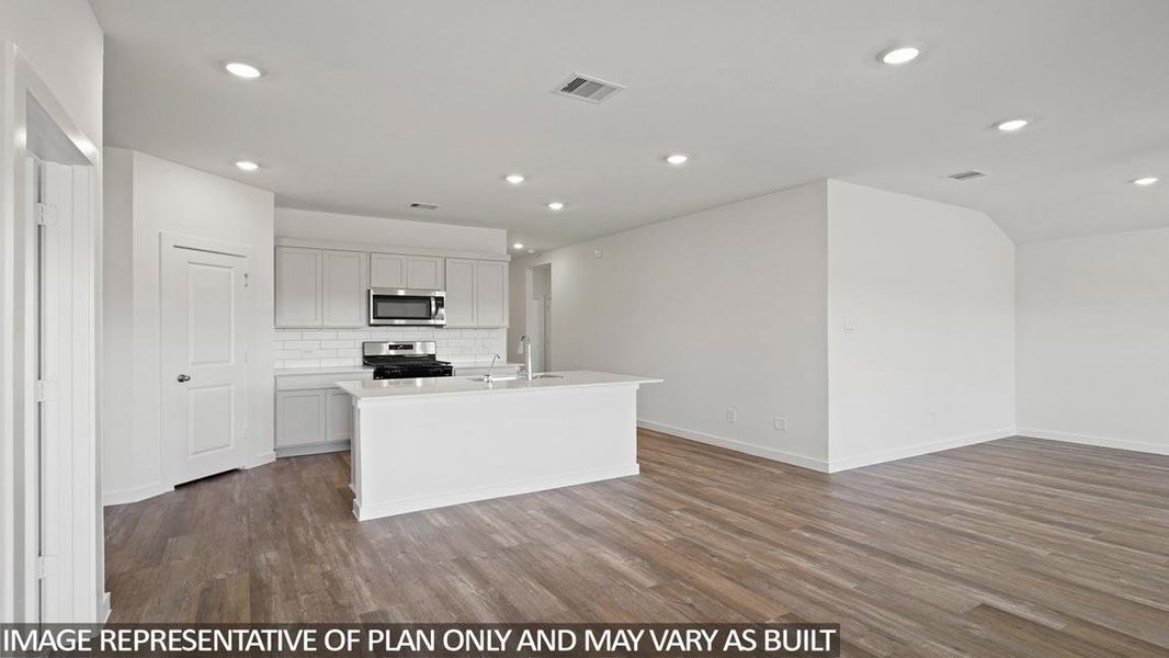 Furnished interior view inside a new home in Sunterra Lakes, Brookshire (Image 3).
