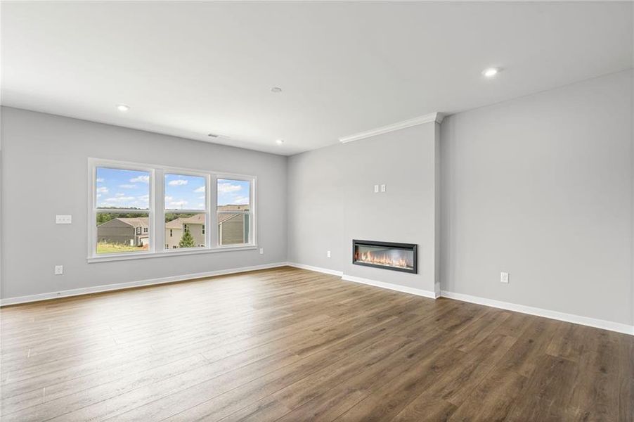 Spacious, unfurnished interior of a new home in Crossvine Estates, Braselton (Image 31).