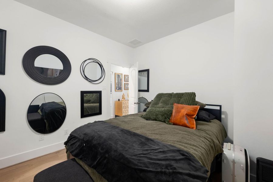Furnished interior view inside a new home in Timbergrove Trails, Houston (Image 9).