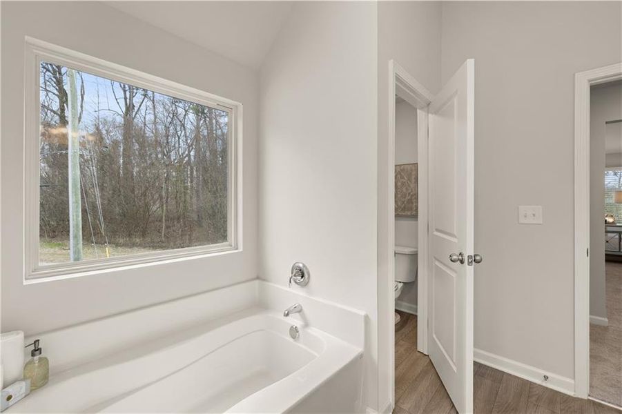 Furnished interior view inside a new home in Hillbrooke Preserve, Conyers (Image 38).