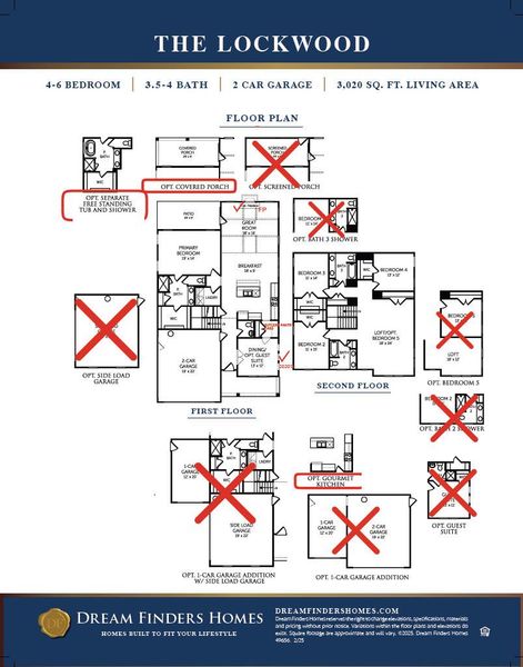 2D floor plan layout of this home in Cherrywood Estates, Summerville, SC (Image 5). 2D floor plan layout of this home in Cherrywood Estates, Summerville, SC (Image 5).