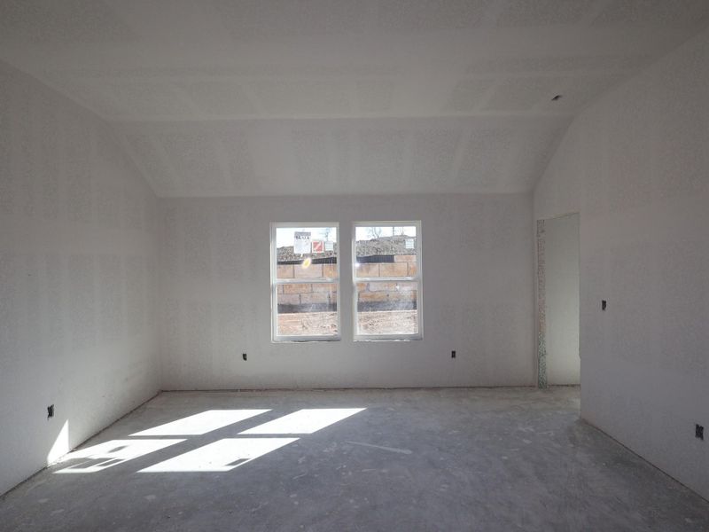 In-progress construction of a new home in Cascades at Onion Creek, Austin, TX (Image 12).