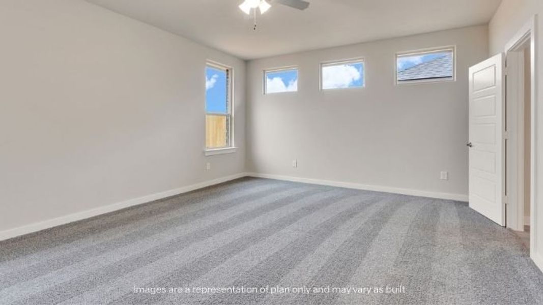 Spacious, unfurnished interior of a new home in Homestead at Parks Bell Ranch, Odessa (Image 14).