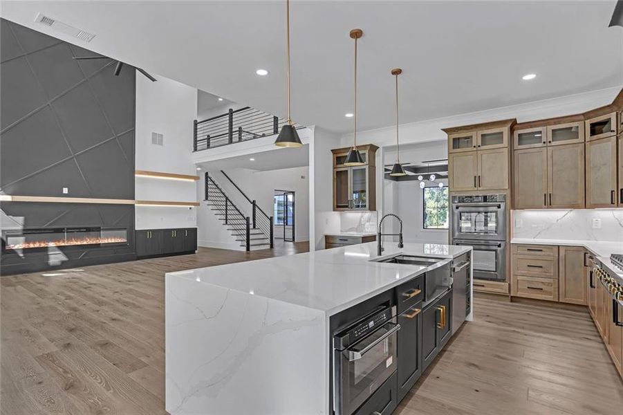 Furnished interior view inside a new home in , Loganville (Image 14).