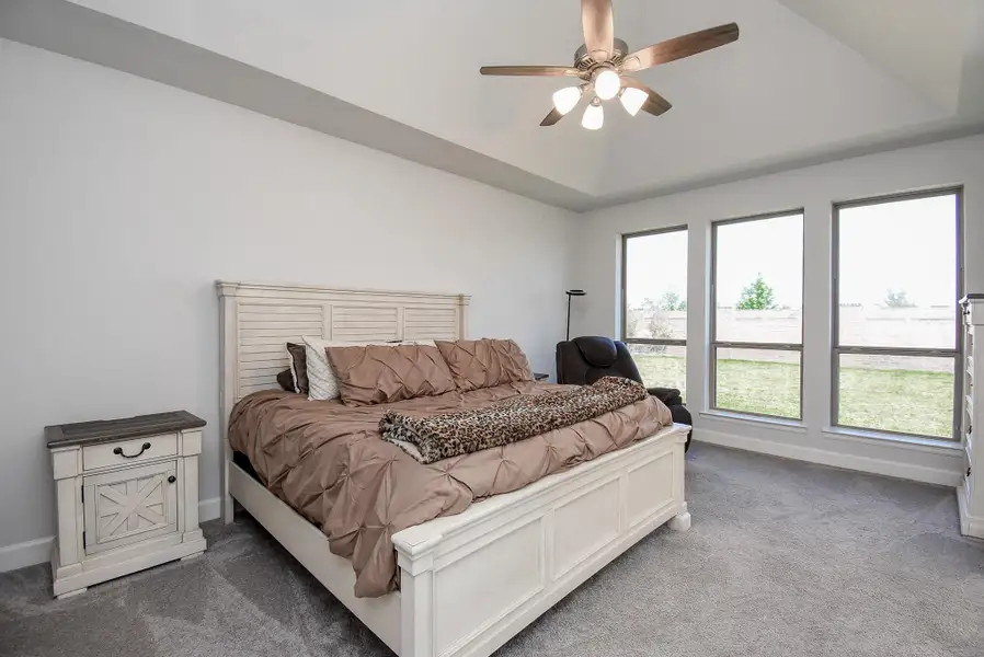 Furnished interior view inside a new home in Marvida, Cypress (Image 6).