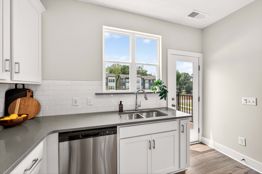 Furnished interior view inside a new home in Context at Oakhurst, Charlotte (Image 13).