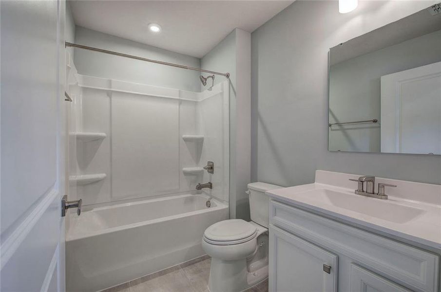 Furnished interior view inside a new home in Serenity 55+, Dallas (Image 9).