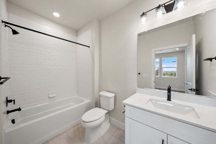 Furnished interior view inside a new home in Berkeley Villas, Denver (Image 12). Furnished interior view inside a new home in Berkeley Villas, Denver (Image 12).