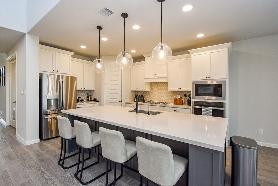 Furnished interior view inside a new home in Stonecreek Estates 50', Richmond (Image 7).