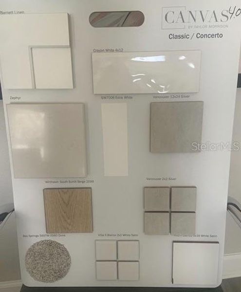 Sample of building materials used in homes in Skye Ranch Community Group Page, Sarasota (Image 14).