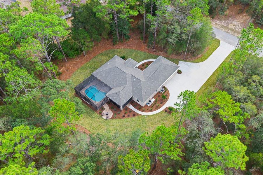 Front exterior of a new home in , Beverly Hills, FL, highlighting curb appeal (Image 31).