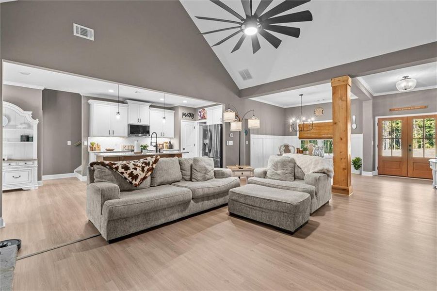 Furnished interior view inside a new home in , Rockmart (Image 16). Furnished interior view inside a new home in , Rockmart (Image 16).