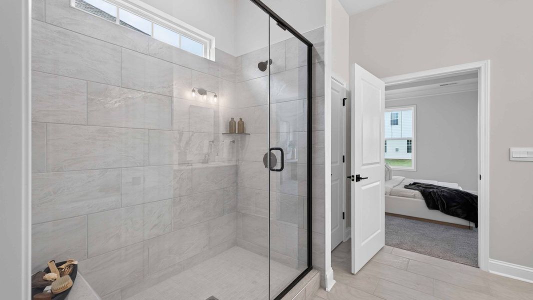 Furnished interior view inside a new home in Sylvan Creek, Denver (Image 22).