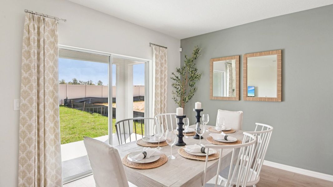 Furnished interior view inside a new home in Summit View, Dade City (Image 10).