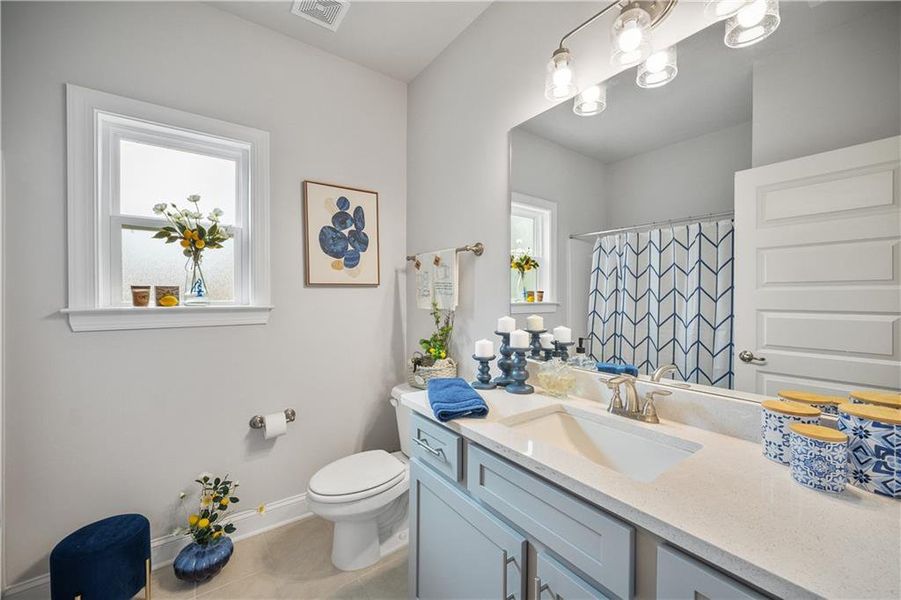 Furnished interior view inside a new home in Holiday Pines, Buford (Image 14).