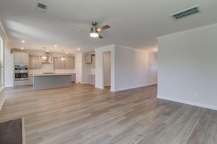 Spacious, unfurnished interior of a new home in Pebble Branch, Chapin (Image 20). Spacious, unfurnished interior of a new home in Pebble Branch, Chapin (Image 20).