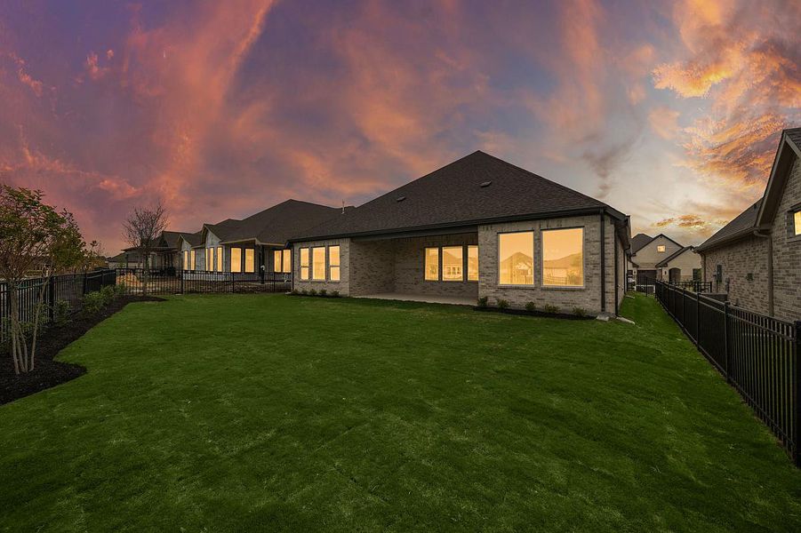 Representative exterior details of a home built from the Sweet Clover by Caldwell Homes in Chambers Creek, Willis (Image 3). Representative exterior details of a home built from the Sweet Clover by Caldwell Homes in Chambers Creek, Willis (Image 3).