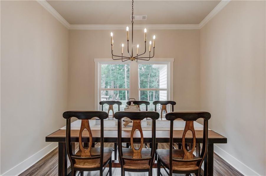 Furnished interior view inside a new home in , Social Circle (Image 16). Furnished interior view inside a new home in , Social Circle (Image 16).