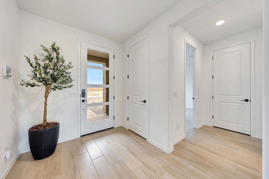 Representative unfurnished interior of a home built from the Ash by Mattamy Homes in Las Ventanas, Goodyear (Image 15). Representative unfurnished interior of a home built from the Ash by Mattamy Homes in Las Ventanas, Goodyear (Image 15).